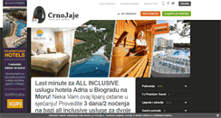 Desktop Screenshot of crnojaje.hr